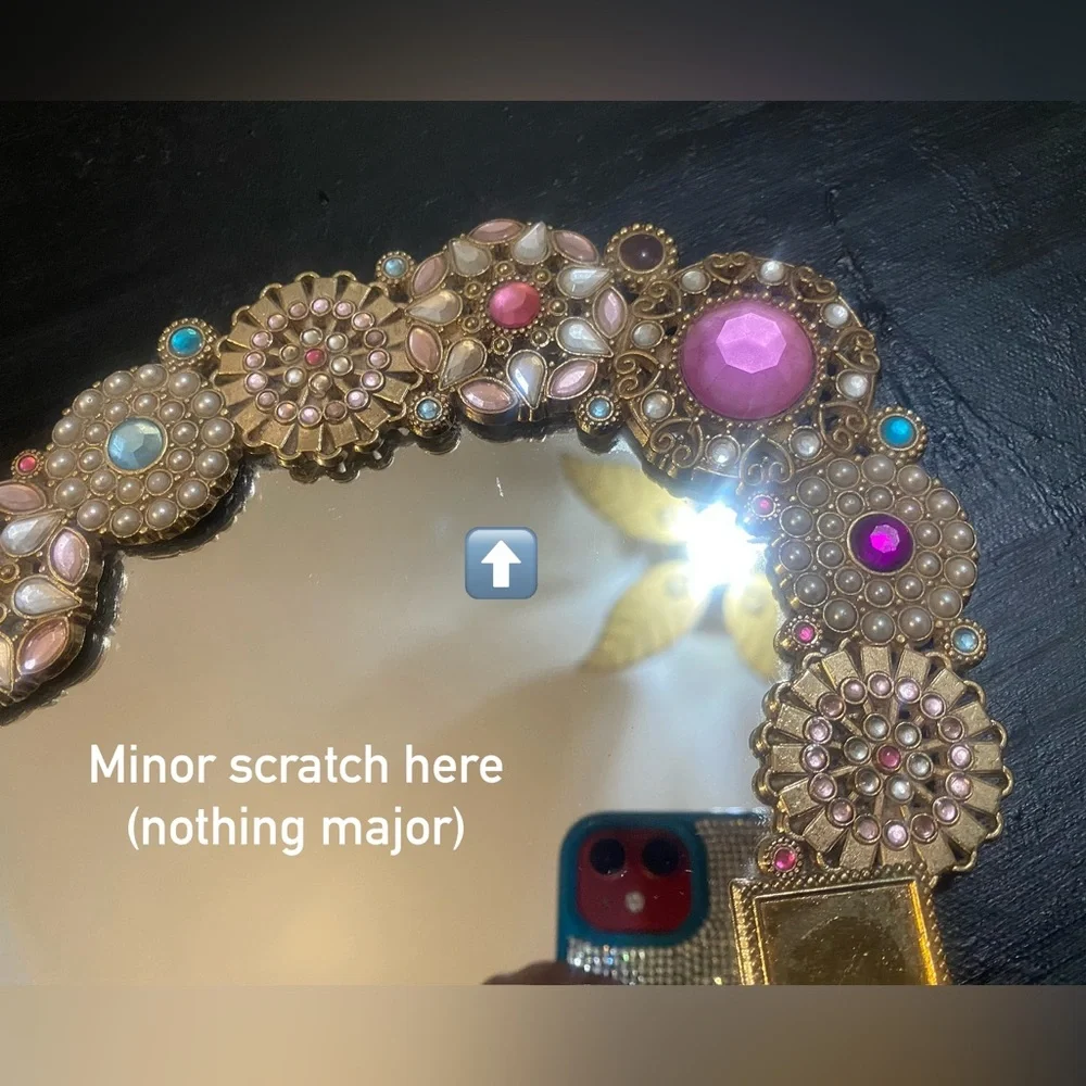 Fun, sequined mirror
